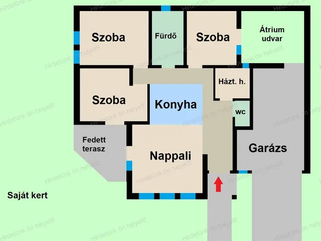 Eladó lakás Tatabánya, Kertváros, Galagonya utca 104 nm