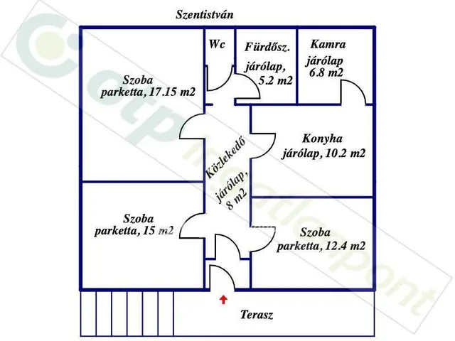 Eladó ház Szentistván 85 nm