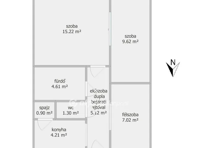 Eladó lakás Salgótarján 48 nm