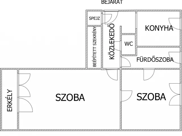 Eladó lakás Eger 55 nm