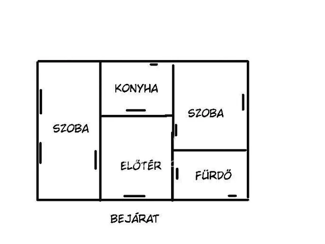 Eladó ház Hatvan 55 nm