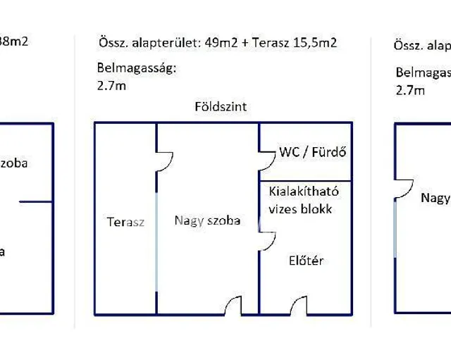Eladó ház Bogács 64 nm