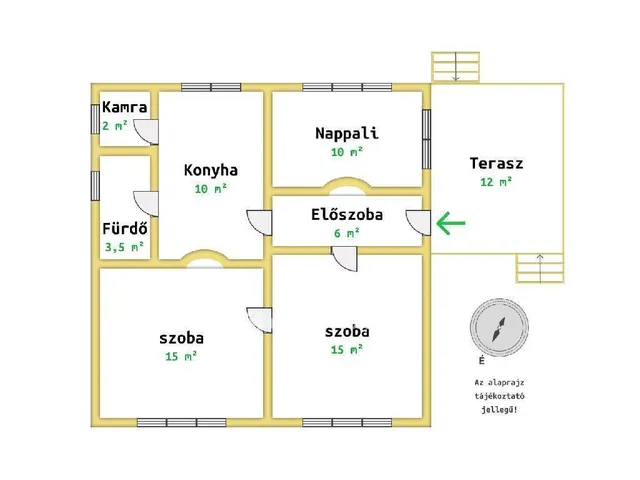 Eladó ház Jászfényszaru 60 nm