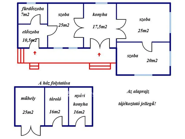Eladó ház Detk 105 nm