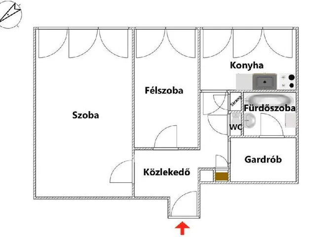 Eladó lakás Eger 58 nm
