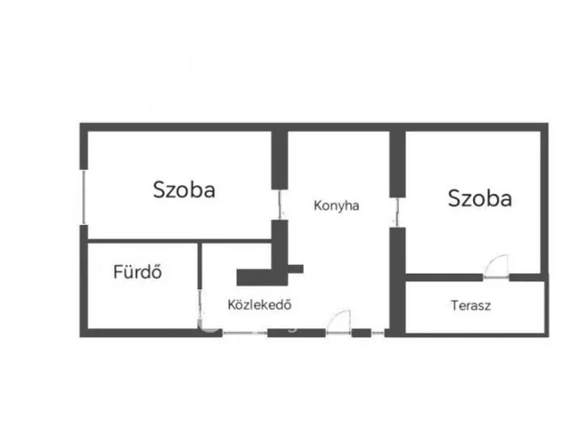 Eladó ház Ostoros 56 nm