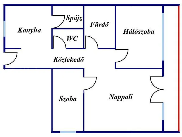 Eladó lakás Eger 59 nm