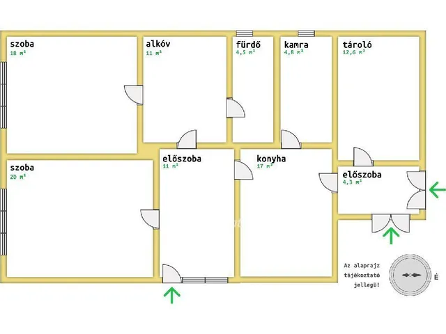 Eladó ház Jászfényszaru 103 nm
