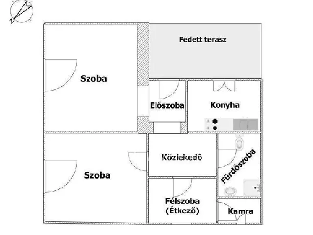 Eladó ház Mezőkövesd 75 nm