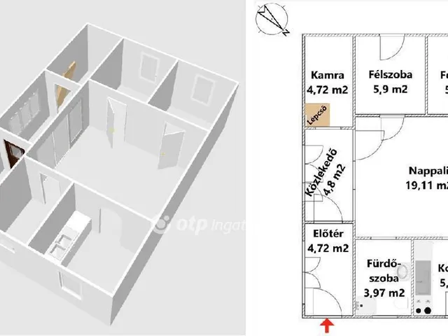 Eladó üdülő és hétvégi ház Szarvaskő 80 nm