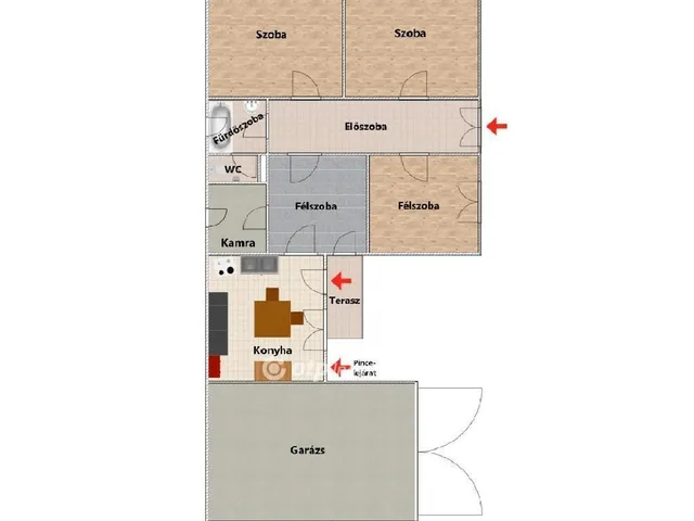 Eladó ház Aldebrő 90 nm