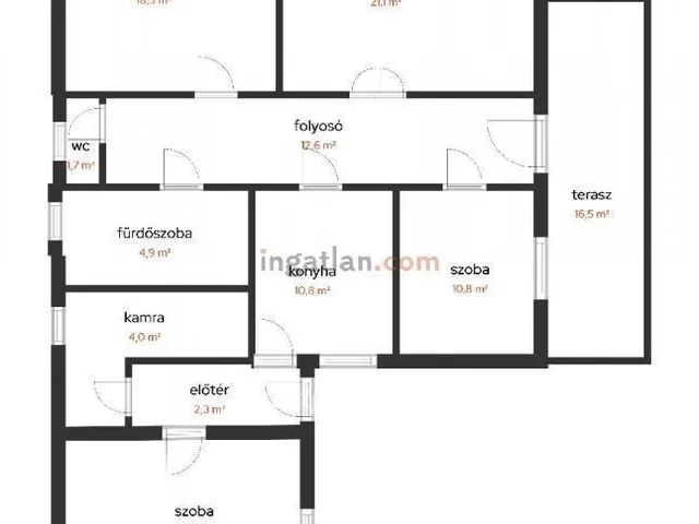 Eladó ház Kompolt 107 nm