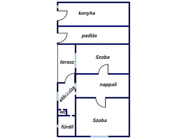 Eladó ház Verpelét 80 nm
