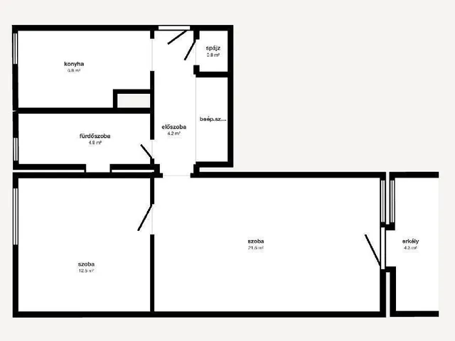 Eladó lakás Eger 55 nm