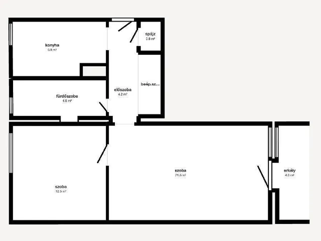 Eladó lakás Eger 55 nm