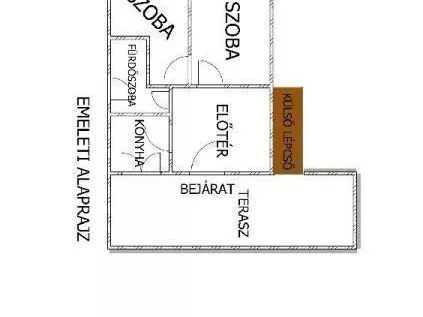 Eladó üdülő és hétvégi ház Mezőkövesd 55 nm