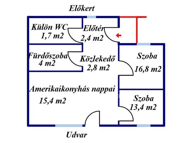 Eladó lakás Feldebrő 56 nm
