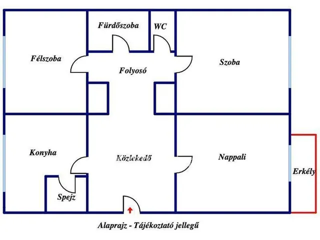 Eladó lakás Eger 55 nm