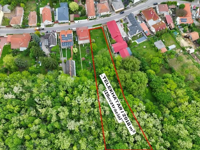 Eladó telek Egerszalók 2918 nm