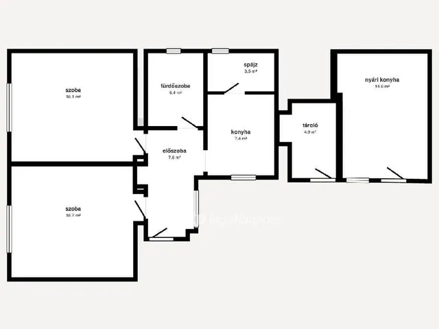 Eladó ház Bogács 75 nm
