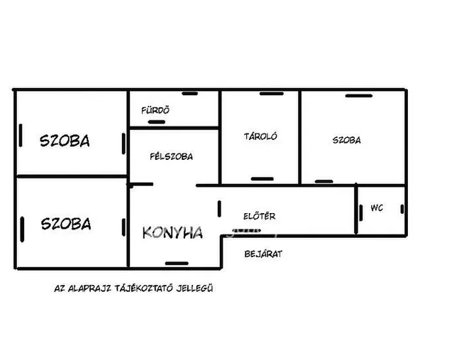 Eladó ház Kálló 110 nm
