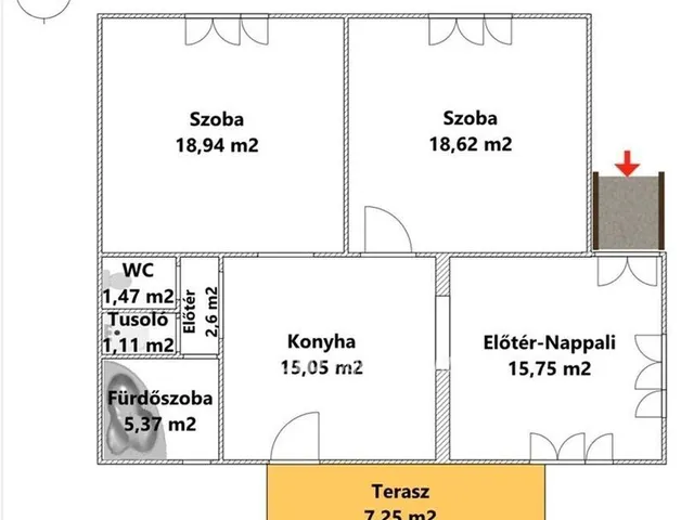 Eladó ház Verpelét 80 nm