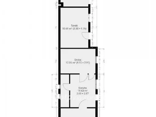 Eladó ház Bogács 48 nm