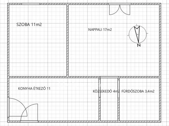 Eladó ház Ostoros 55 nm