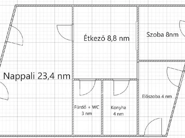 Eladó lakás Eger 52 nm