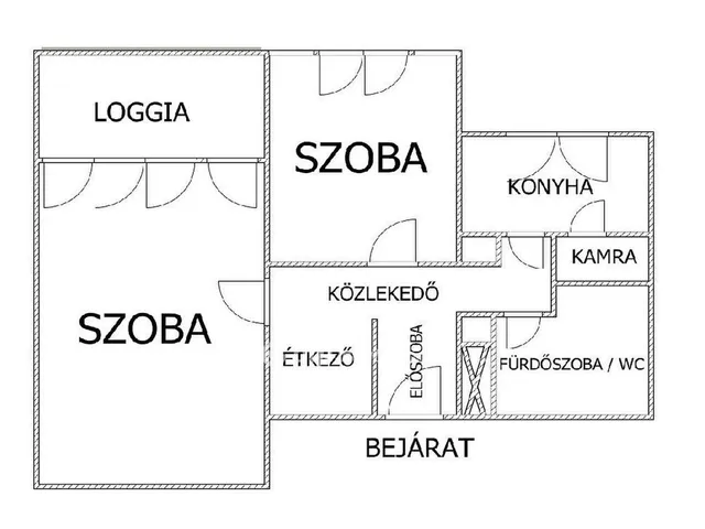 Eladó lakás Eger 54 nm