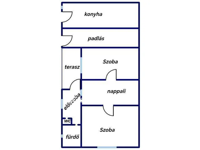 Eladó ház Verpelét 80 nm