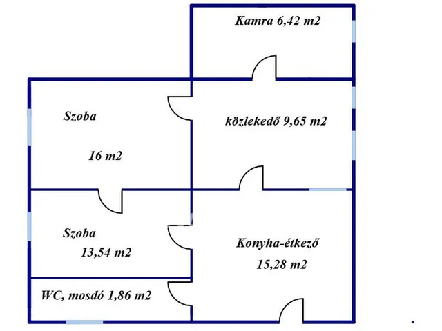 Eladó ház Noszvaj 63 nm