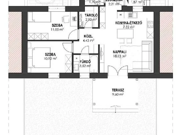 Eladó ház Adács 64 nm