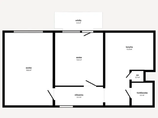 Eladó lakás Eger 56 nm