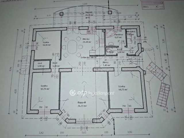 Eladó ház Eger 280 nm