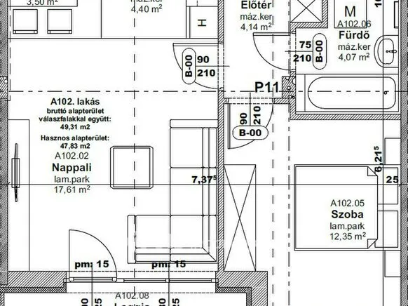 Eladó lakás Veresegyház 47 nm