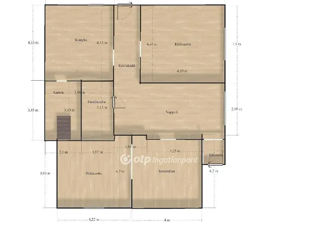 Eladó ház Egerfarmos 110 nm