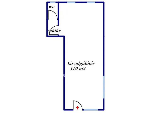 Eladó kereskedelmi és ipari ingatlan Jászárokszállás 115 nm