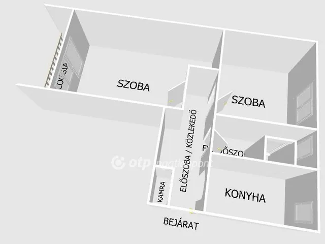 Kiadó lakás Eger 54 nm