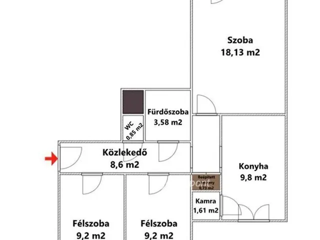 Eladó lakás Eger 62 nm