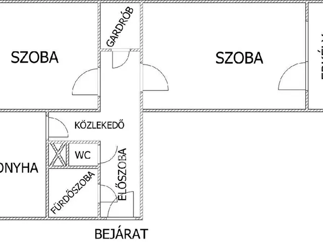 Eladó lakás Eger 55 nm
