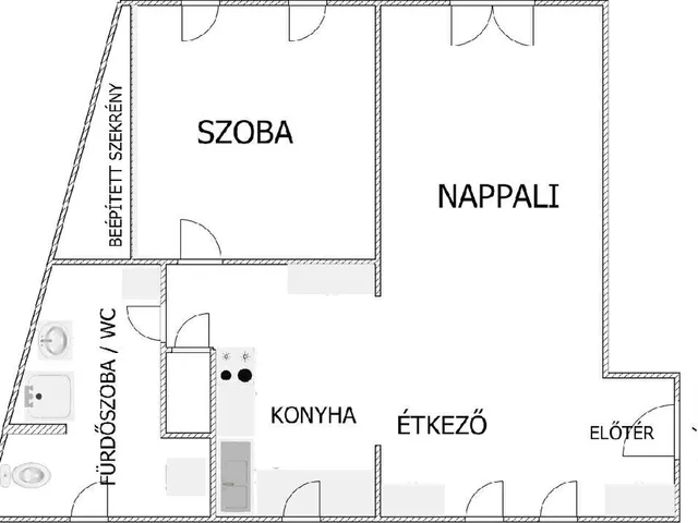 Eladó lakás Eger 56 nm