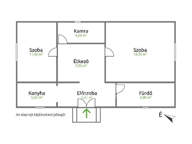 Eladó ház Jászfényszaru 63 nm