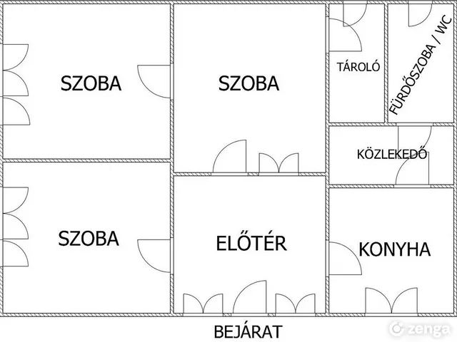 Eladó ház Erdőkövesd 90 nm