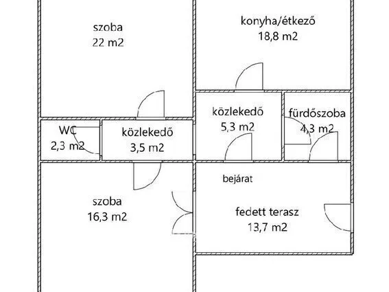 Eladó ház Egerszalók 77 nm
