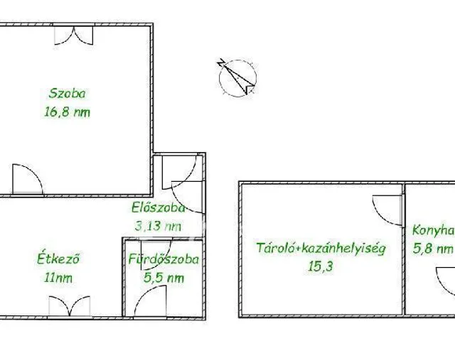 Eladó ház Szalmatercs 103 nm