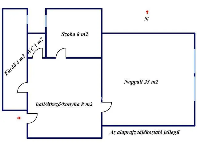 Eladó lakás Budapest XIII. kerület, Újlipótváros 42 nm