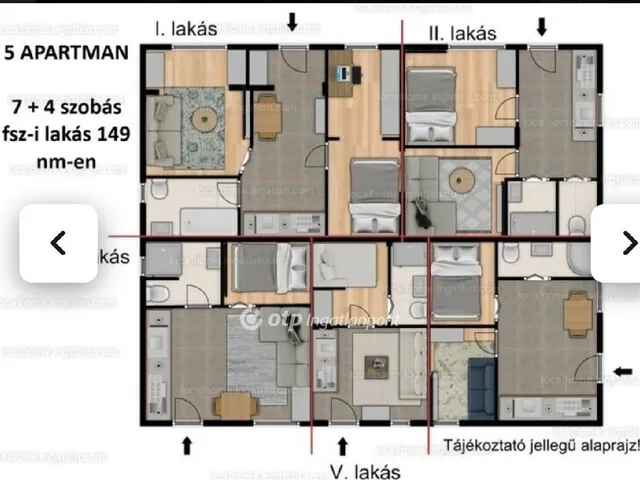 Eladó lakás Gyömrő 278 nm
