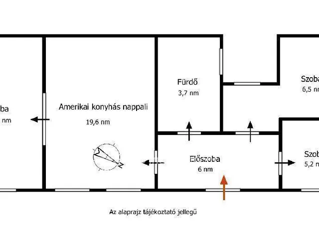 Eladó lakás Budapest VI. kerület 57 nm