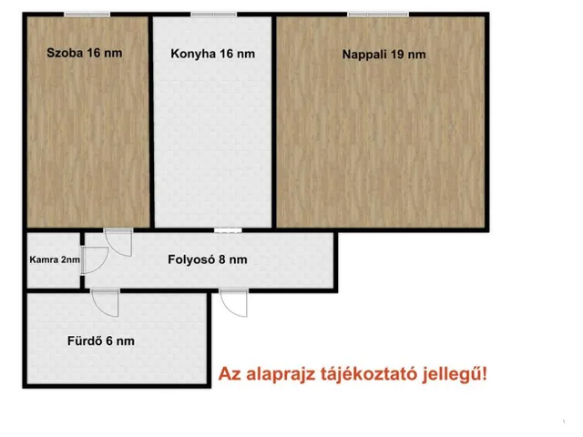 Eladó lakás Budapest VIII. kerület, Tisztviselőtelep 66 nm